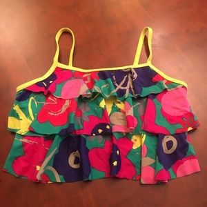 Girl’s swimwear tiered top